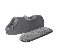 Niche pour chat - Plateforme pour rebord de fenêtre - Couchage multifonction - Tunnel et matelas - Antidérapante - Lit de fenêtre moelleux - 80 x 30 cm - Noir