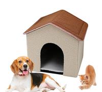 Niche pour chats d'intérieur,Maisons pour chats d'intérieur | Grotte épaisse et chaude pour chat, refuge pour animaux de compagnie, nid pour chiot,Tente coupe-vent pour animaux de compagnie, accessoir