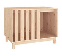vidaXL Niche pour chien 90x60x67 cm Bois de pin massif 822486