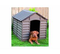 Niche pour Chien,Abri de Jardin Chiens Kennel Big Polypropylène 86 x 84 x82 H