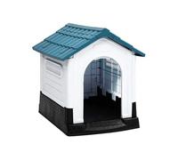 Niche pour Chien Bleu 57x68x66 cm Polypropylène Cage Chenil Cabane 152227