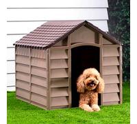Niche pour chien Marron 86x84x82 cm Polypropylène 94214
