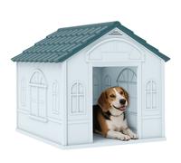 Niche pour chien chenil à l'extérieur en PP blanc pour chiens de petite et