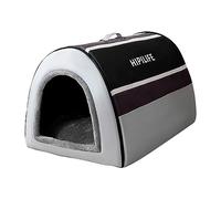 Niche pour chien et chat - Lit confortable pour animal domestique - Lit chaud pour animaux de compagnie, chiot, chaton, lapin