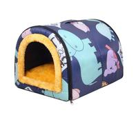 Niche pour Chien étanche, Niche pour Chien en Plein air | Maison pour | animaux de compagnie | Niche d'extérieur lavable pour chat, grotte chaude pour animaux de compagnie, tente d'hiver, lit antid