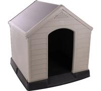 Niche pour chien - CURVER - Polypropylène - Etanche & traité anti-UV - 95 x 99 x 99 cm - Gris