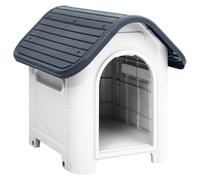 Vidaxl Niche Pour Chien Gris 59x75x66 Cm Polypropylène