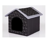 Niche pour chien - Hobbydog - R3 - 52 x 46 cm - Noir - Taille M - Imperméable