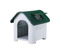 Niche pour Chien Maison pour Chiens pour Usage intérieur et extérieur avec fenêtre Ouverte (M)