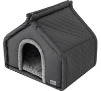 Niche pour chien Niche pour chat Niche pour chien Niche pour chat Niche pour chien Coussin pour chien Coussin pour chat Niche pour animal Grande R3 - 60 x 50 cm Graphite