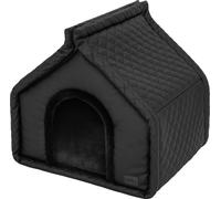 Niche pour chien Niche pour chat Niche pour chien Niche pour chat Niche pour chien Coussin pour chien Coussin pour chat Niche pour animal Grand R3 - 60 x 50 cm Noir