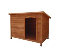 Niche pour Chien Petit Gardiun Sugar 58x85x58 cm avec Toit à 1 Pente et Toiture en Asphalte