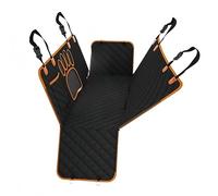 Niche pour Chien Voiture pour Opel Insignia Country Tourer 2013-2020, Ventilation Antidérapant Chien Housses de Siège D'auto Imperméable Facile à Ranger Facile à Nettoyer,Black Orange