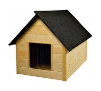Niche pour chien Woodok isolée en bois grande XL à monter soi-même et à peindre pour chiens jusqu'à 20kg