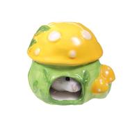 Niche pour hamster | Nid de couchage en céramique pour l'occupation adaptée à l'espèce et la détente - Décoration de cage pour hamster, souris, furet, chinchillas et gerbilles, comme maison décorative