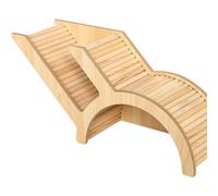 Niche pour hamster, tunnel, maison en bois, cachette, boîte de surveillance, jouet pour hamster, hamster nain, accessoires pour gerbilles, rats, cochons d'Inde, 32 x 10,5 x 10,5 cm