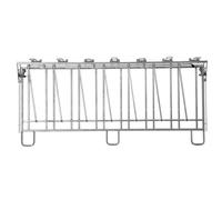 Niche pour les veaux 7 places zingué Kerbl Cornadis Blanc 285 cm