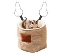 Niche Pour Petits Animaux, Confortable et Chaud | Hiver Pour Hamsters Et Écureuils Avec Hamac Pour Climat Froid Hiver Pour Furets Écureuils Chinchilla Intérieur Maison Relaxation et Jeu