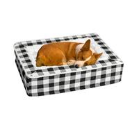 Niche pour petits chiens, lit doux et relaxant pour dormir et chouchouter les animaux domestiques - Niche pour chiots pour petits chiens avec fond antidérapant - Convient pour le séjour de la chambre