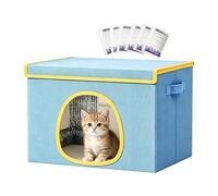 Niche rafraîchissante pour chat et avec 6 blocs de glace, grotte rafraîchissante pour chiots - pour les parents, les entraîneurs, les amoureux des animaux, appartement, maison, bureau, chambre