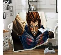 NICHIYO Hunter Couverture de lit en polaire pour adultes, enfants, 100 % microfibre, pour canapé et canapé (8,100 cm x 140 cm)