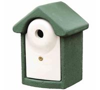 Nichoir Ø 28 MM, Vert Béton de Bois Nichoir Oiseaux Incubateur 30cm Neuf