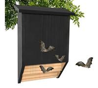 Nichoir à Chauves-Souris d'Extérieur Boîte Habitat en Bois pour