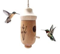 Nichoir à colibris d'extérieur - Nichoir à colibris, Nichoir en Bois | Nichoir à, Nichoir à, Cabane à pour la Maison, Le Jardin et l'extérieur