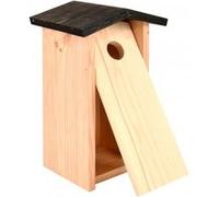 Nichoir à oiseaux - Esschert Design - Mésange charbonnière - Bois de pin - Toit noir - Petit animal