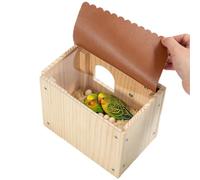 Nichoir à Oiseaux Cabane en Bois Suspendue pour Nidification, Reproduction, | Nichoir rouge-gorge pour oiseaux Hirondelle, Troglodyte, Pinson, Rougegorge et Més