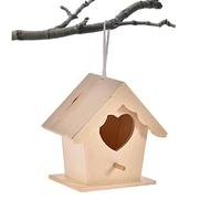 Nichoir à Oiseaux | Colibri à Suspendre en Plein air, Maison Ferme, nid d'oiseau décoratif, Cadeau pour colibris, Cardinaux, grives et Oiseaux Sauvages Fulenyi