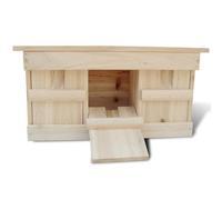 Nichoir à oiseaux en bois solide - Nichoir à moineaux (44 x 15,5 x 21,5 cm) - Nichoir robuste pour jardin et balcon - Idéal pour les petits oiseaux