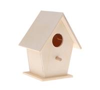 Nichoir à oiseaux mural en bois, petite maison avec perchoir pour extérieur, maisons de jardin à peindre, pour observer les nids de perroquets, nichoirs à fenêtre, UK pour l'observation