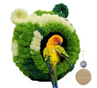 Nichoir à oiseaux pour cage - Cabane douce pour oiseaux - Nid d'oiseau respirant pour l'hiver chaud pour perruches et conures