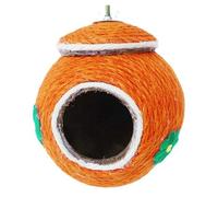 Nichoir à oiseaux tissé à la main pour perroquet, perruche, hamster, souris, chinchilla, nichoir