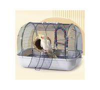 nichoir Bird Cage Parrot Special Out Pet Acrylic nichoir(Grigio)