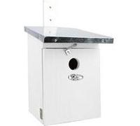 Esschert Design - Nichoir mésange charbonnière - Blanc - Bois,Métal - NK40W