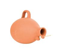 Esschert Design Nichoir pour oiseaux en céramique NK11 Orange 17 x 25 x 14 cm