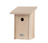 Nichoir - BRAND - Mésange Charbonnière - Bois - Isolation 18 mm - Toit incliné