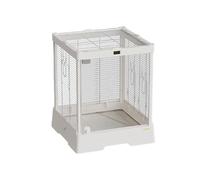 nichoir Cage à Oiseaux en Verre Acier Inoxydable for Maison, Cage perroquets, Villa, Vue panoramique Transparente nichoir(Style-A)
