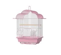 nichoir Cage à Oiseaux for perroquets, Petite Cage spéciale for, Grande Villa écologique nichoir(Pink,Big)
