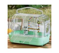 nichoir Cage à Oiseaux Perroquet extérieure Villa de Luxe Spéciale Petite Cage Portable nichoir(Green)
