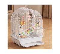 nichoir Cage à Oiseaux perroquets Villa écologique spéciale Grande Utilisation Domestique nichoir(Blanc)