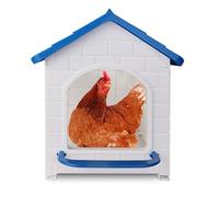 Nichoir de Poulet, Boîte à œufs de Ponte de Poulet à Compartiment Unique pour Poules, Canards, Volailles, Collecte Facile des œufs, Nichoirs de Poulet pour Poulailler