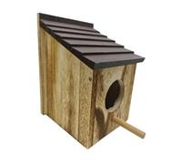 Nichoir décoratif en bois pour l'extérieur - Petit nichoir pour rouge-gorge, perchoir