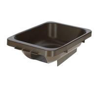 Nichoir en auge pour pondoir double en plastique recyclé Kerbl Marron TU