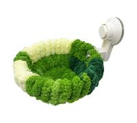 Nichoir en peluche - Nid chaud - Accessoires pour petits oiseaux avec ventouses - Toucher doux pour un lieu de repos apaisant | Convient pour une installation sur les fenêtres ou à l'intérieur