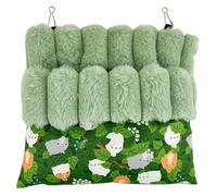 Nichoir en peluche pour perroquet - Pour petits animaux - Garde au chaud - Pour rongeurs / lapins - Cage à oiseaux