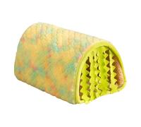 Nichoir en peluche pour petit animal - Lit pour hamster, cachette naine confortable pour la Guinée, retraite de gerbille en coton doux avec design ventilé, habitat pour animaux de compagnie, abri pour