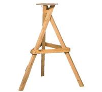 Nichoir en pin certifié FSC 100% Naturel Hauteur 100 cm